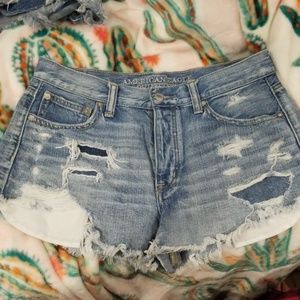 American Eagle Vintage Hi-Rise denim shorts